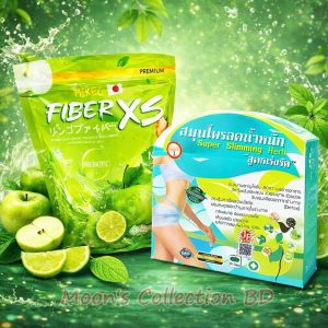 Fiber XS Juice & Super Slimming Herb Capsules